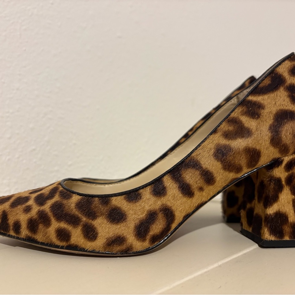 Marc Fisher Animal Print Block Heels